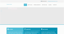 Desktop Screenshot of programaandrescba.org.ar